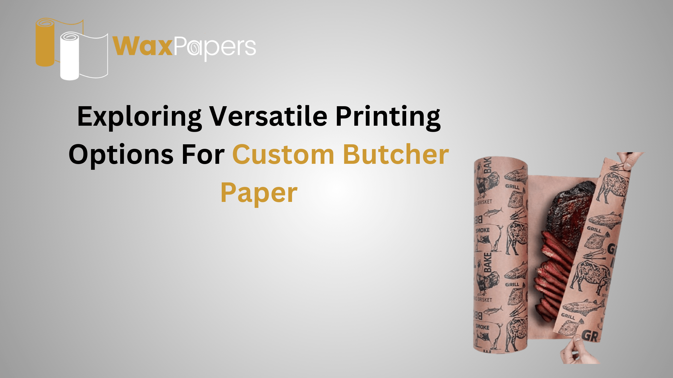 Custom Butcher Paper