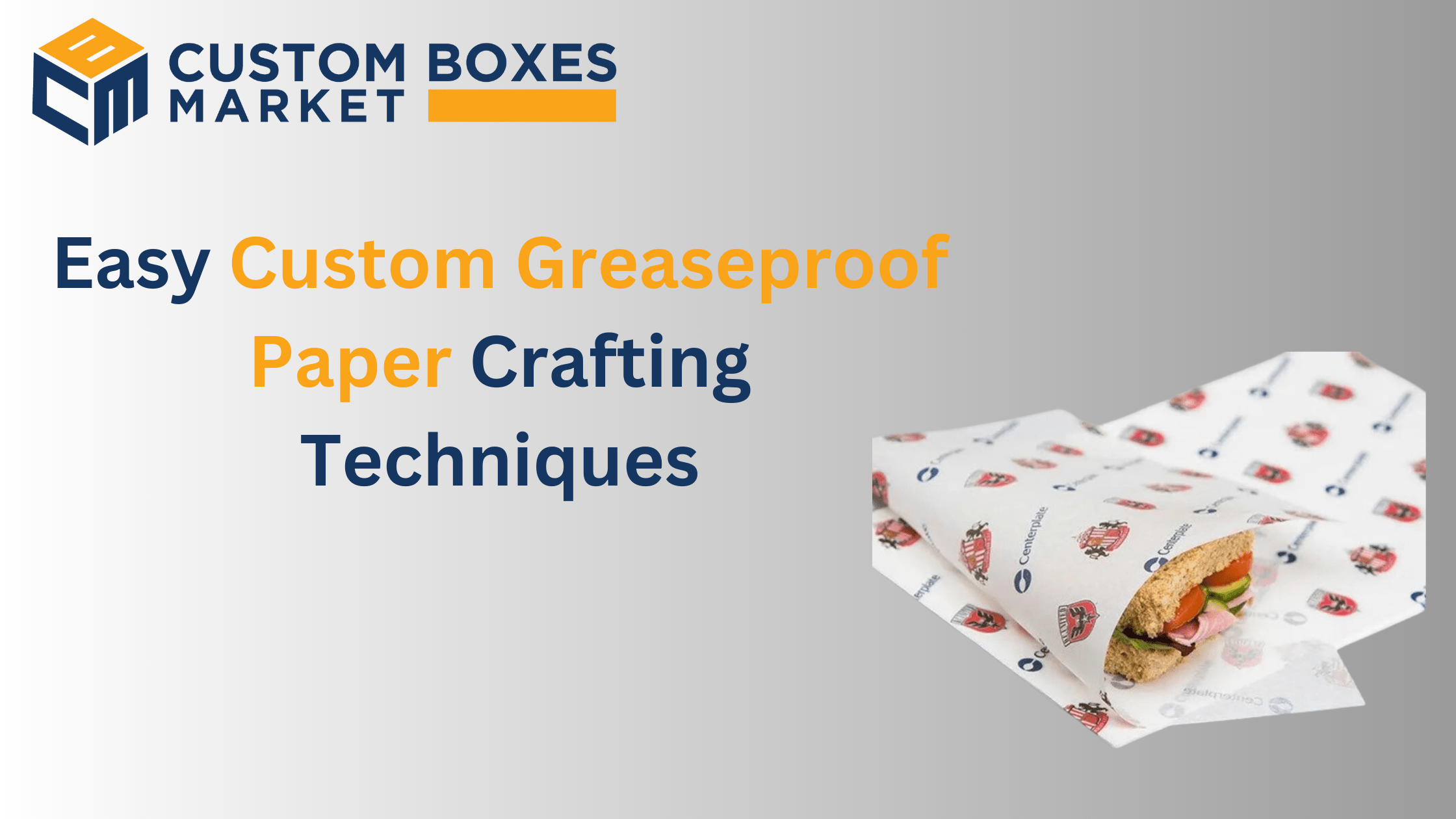 Custom Greaseproof Paper